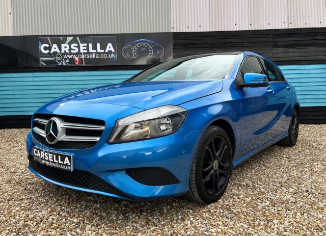 Mercedes-Benz A Class 1.6 A180 BlueEfficiency Sport 7G-DCT Euro 6 (s/s) 5dr Hatchback Petrol Blue