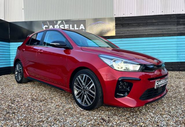 Kia Rio 1.0 T-GDi GT-Line DCT Euro 6 (s/s) 5dr Hatchback Petrol Red
